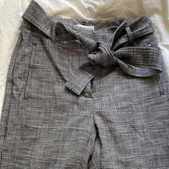 Tie front check pant Aritzia - grey - Picture 6 of 7